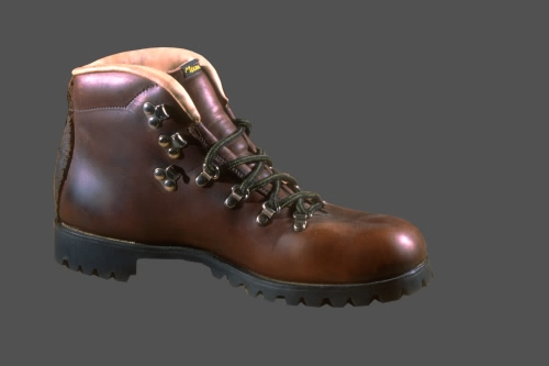 leather trekking shoes